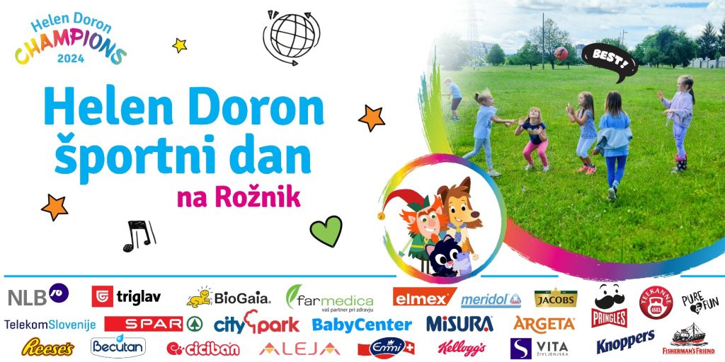 Športni dan Helen Doron English Ljubljana